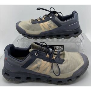 On Cloudvista Trail Running Shoes Midnight Blue Olive 64.98593 Mens Sz 12.5